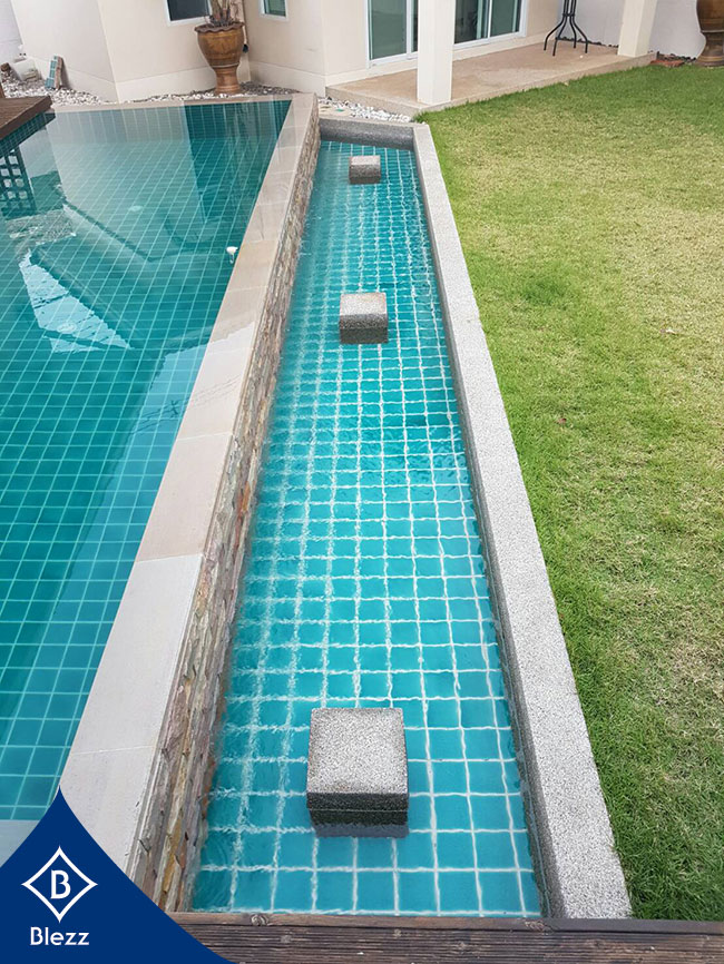 กระเบื้องสระว่ายน้ำ Swimming pool tiles